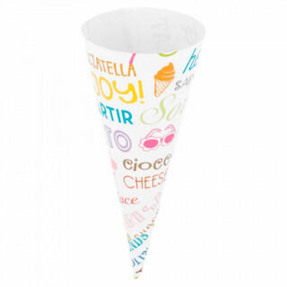 Конус для мороженого Parole 4,1*10,4 см, бумага, 2000 шт/уп, Garcia de Pou Испания